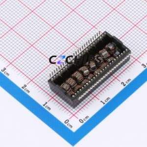 G48C01S LAN Transformer SMD-48P,27.8x12.2mm Inductor ( Turns Ratio: 1:1 )( Number of <b>Ports</b>: Dual <b>Port</b> Speed: 100/1000M ) - Product Image 2