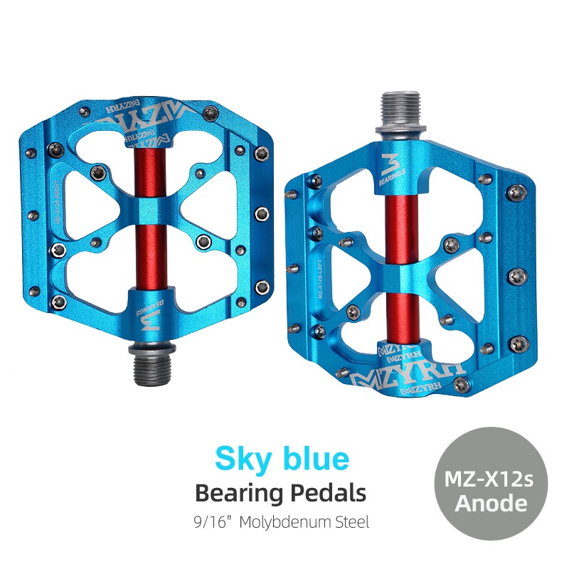 MZYRH X12S Bike Pedals - Durable, Lightweight, and Waterproof