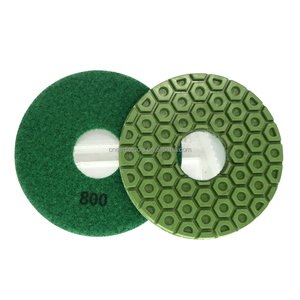 Sıcak satmak 125mm petek reçine elmas kenar parlatma pedleri granit ve mermer için - Product Image 4