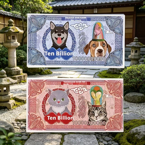 Denaro dell'Inferno Colorato per Commemorazione Animali Domestici, Carta Sacra per il Cielo e la Terra, Banca degli Animali Domestici, Offerta Funeraria da Bruciare, Dieci Miliardi, Facile da Accendere, Basso Fumo - Product Image 4
