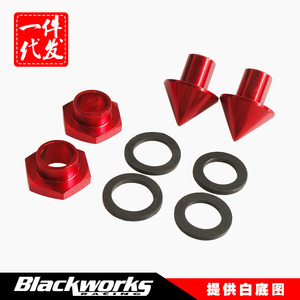 EA064-A ยางกันกระแทกประตูสีแดง เส้นผ่านศูนย์กลาง 25 มม. สูง 19 มม. กันน้ำได้ สำหรับประตูหน้าต่างรถยนต์ - Product Image 4