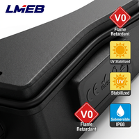LMEB Livraison en 3-7 jours OEM/ODM Boîtiers de panneaux électriques 5-60A 450V Boîtes de jonction en plastique PA66 IP68 pour câbles d'éclairage LED 3 voies