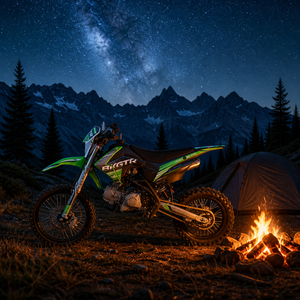 Moto tout-terrain Nicot 125cc, légère, 83 kg, Pit Bike, cadre T6, Dirt Bike, 17/14, <span class=keywords><strong>Enduro</strong></span> Racing, Moto pour femmes - Product Image 3