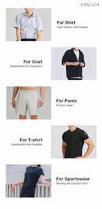 도매 자카드 나일론 폴리에스터 스판덱스 혼방 직물 속건 통기성 스트레치 쿨 느낌 니트 티셔츠 야외 직물 - Product Image 6