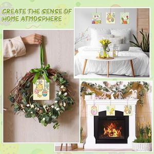 ชุดงานศิลปะไม้สำหรับระบายสี DIY ชิ้นงานไม้ยังไม่เสร็จสมบูรณ์ ชุดระบายสีไม้แบบดั้งเดิมสำหรับสตูดิโอศิลปินรุ่นเยาว์ - Product Image 3