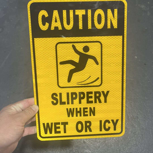 Segnali Stradali Personalizzati con Linee Blu e Gialle, Cerchi Rossi e Bianchi, <span class=keywords><strong>Divieto</strong></span> <span class=keywords><strong>di</strong></span> Svolta e Parcheggio - Product Image 1