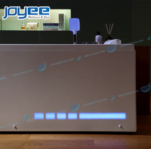 JOYEE guangdong foshan acrylique usine <span class=keywords><strong>pas</strong></span> <span class=keywords><strong>cher</strong></span> prix massage bain à remous baignoire autoportante douche combo - Product Image 5