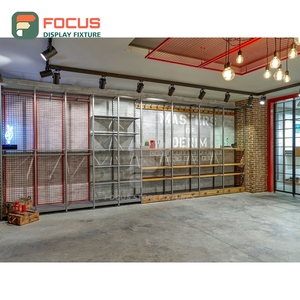 Commercial Store Project Melamine Retail Shelving Manufacturer Clothing Store - Product Image 2