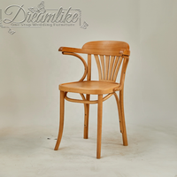 Chaise de salle à manger confortable Offre Spéciale meubles de mariage en bois massif de conception moderne pour le salon extérieur d'hôtel caractéristiques durables