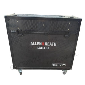 Goodwill personalizado de aluminio Flip Flight Road Mixer Case para mezcla de sonido digital en vivo Compatible con Yamaha M7CL Allen Heath SQ6 ILive - Product Image 1