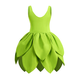 Nuevo Disfraz de Cosplay de Tinkerbell para Niñas, con Alas, para Fiestas Infantiles, Vestido de Princesa - Product Image 1