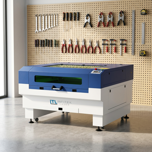 Nouvelle machine de découpe laser CO2 industrielle OEM de haute précision pour la gravure de l'acrylique, du bois, du tissu, du plastique et du silicone, garantie 1 an - Product Image 2