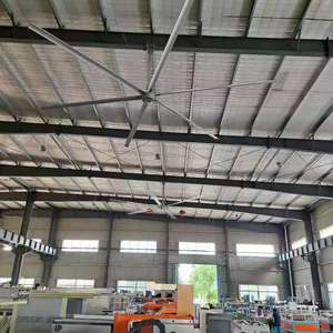 Ventiladores de Techo HVLS de Gran Tamaño de Aluminio de Bajo Ruido Keystone, 5 m, 220 V/380 V, Garantía de 3 Años, Los Más Populares - Product Image 4