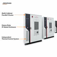Armoire de stockage d'énergie refroidie par air BESS pour projets de stockage de batteries solaires industriels et commerciaux et utilisation en milieu utilitaire