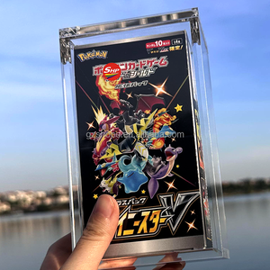 Boîte en acrylique SHP Wholesale 6 mm pour cartes Pokémon TCG : Boîte de présentation pour boosters japonais Ninja Spinner, étui en acrylique pour boosters japonais - Product Image 1