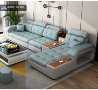 Ensemble de canapés modernes Runwood pour salon, design bois, mobilier de luxe pour la maison