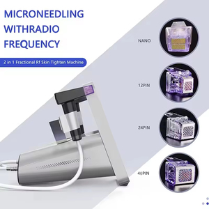 Facial <span class=keywords><strong>Beauty</strong></span> <span class=keywords><strong>Machine</strong></span> Mikron adel Rf Falten entfernung Fractional Rf Micro Needle Rf Nadel Körper patronen Maschine - Product Image 2