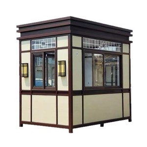 บ้านพักยามโครงสร้างเหล็ก ดีไซน์ยุโรป สำหรับภายนอกอาคาร - Product Image 4