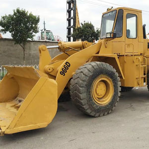 Chargeur frontal Cat 966d 966 d'occasion, Caterpillar 966c 966h 966d 966e Chargeuses sur pneus en stock Bon marché à vendre - Product Image 1