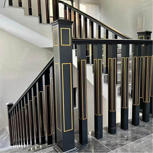 Pasamanos de Aluminio para Interiores, Montado en Pared, Diseño Moderno y de Lujo, Garantía de 3 Años, Solución Completa para el Hogar - Product Image 3