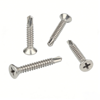 Yaente Factory 304/410 Stainless Steel Self-Drilling Self-Tapping Phillips Flat & Countersunk Head Screw