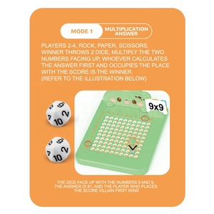 Gioco Educativo Montessori per <span class=keywords><strong>Imparare</strong></span> la Moltiplicazione, Tavola della Moltiplicazione per Bambini, Gioco da Tavolo per l'Insegnamento della Matematica - Product Image 4