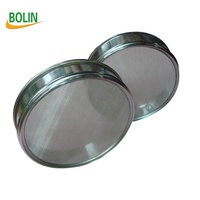 60 80 100 120 150 250 Mesh Test Sieve Saringan Laboratorium Baja Tahan Karat