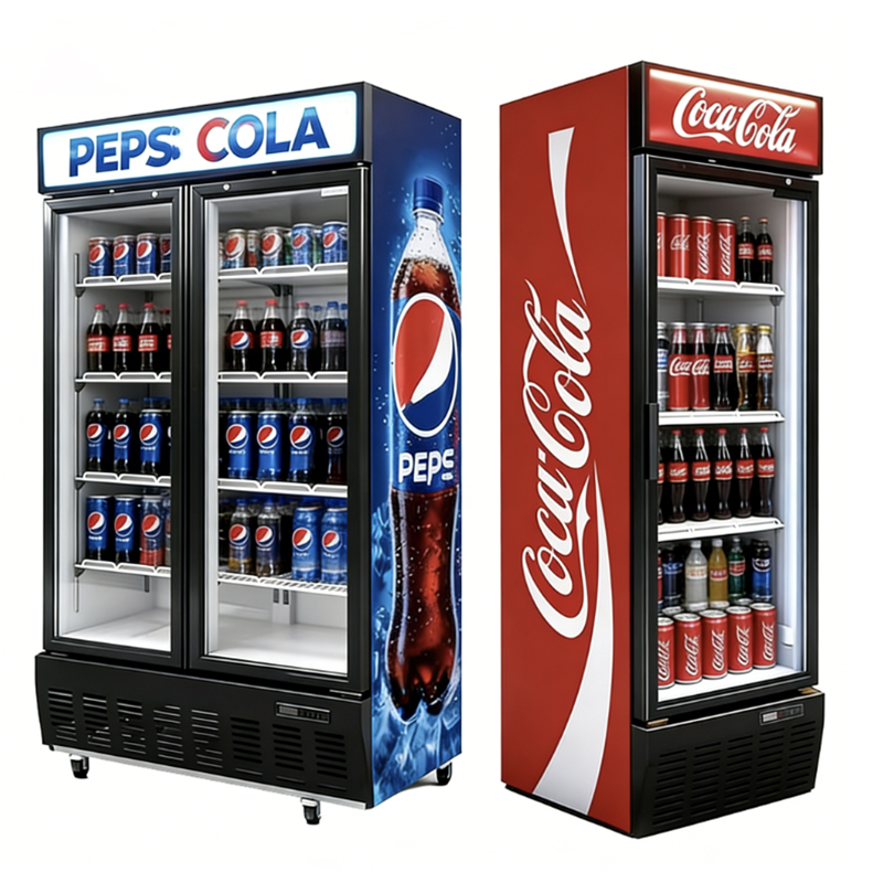 Buy In Bulk Glass Door Refrigerator Coca Cola Upright Display