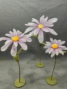 2024 Wedding Props Huge <strong>Paper</strong> Flowers Handmade <strong>Daisy</strong> Shopping Mall Decorations Window Decoration Ornaments Wedding Decorations - Product Image 5