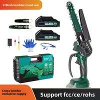 Puissant Mini batterie Portable tronçonneuse nouvelle électrique sans fil Mini Portable de qualité industrielle sans brosse scie à bois