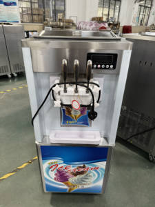 Máquina de Helado Suave de Estilo Vertical para Quioscos de Centros Comerciales y Tiendas de Bebidas de Alto Tráfico, Producción de 25L/H - Product Image 2