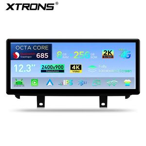 Sistema de Infoentretenimiento para Automóvil XTRONS de 12.3 Pulgadas con Qualcomm 685, 8+256 GB, Pantalla de 2400*900P, 4G Android, Actualización para BMW X5 F15/X6 F16 con Sistema EVO - Product Image 6