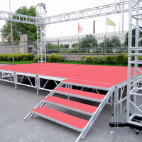 Plataforma de Escenario Portátil Desmontable VERSALITE de Aluminio para Eventos, Conciertos y Bodas