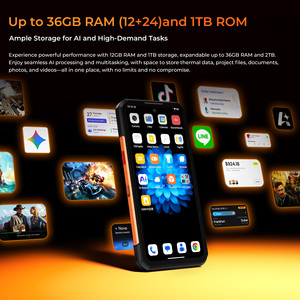 Smartphone robuste OUKITEL WP500, écran principal de 6,78 pouces, 108MP, 10000mAh, 12GB+1TB, interrupteur de confidentialité à une touche, 5G, Android 16, téléphone portable - Product Image 3