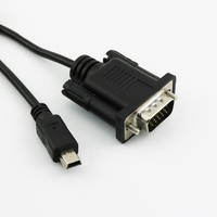 Hochwertiges Reines Kupfer Geflochtenes Folienabgeschirmtes PVC-Mantel USB-A Stecker auf Stecker DB15 VGA-Konverterkabel mit 12-Monats-Garantie