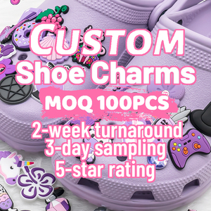 Cung cấp phụ kiện giày PVC mới cho khách hàng của bạn. Tùy chỉnh các đồ trang trí giày Crocs số lượng lớn với thiết kế của bạn để tạo ra một dòng sản phẩm độc đáo. - Product Image 6