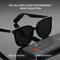 Lunettes de soleil intelligentes sans fil personnalisées unisexes avec casque Bluetooth intégré et IA, pour la personnalisation de la mode