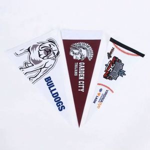 Banderines Triangulares de Fieltro Personalizados con Logotipo, Decoración al por Mayor, Fabricante Chino 2025 - Product Image 2