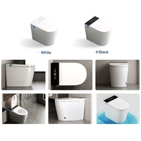 Inodoro Inteligente para Apartamento, con Temperatura Constante, Anti-Escaldaduras y Protección Contra Fugas, para Baños de Estudio