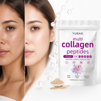 Collagène marin hydrolysé en poudre, type I, best-seller, pour l'éclat de la peau, l'élasticité, l'âge sain, la croissance des ongles, la beauté des adultes