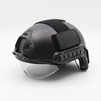 Casque multifonction industriel Casque de protection tactique Casque de combat Apportez vos propres lunettes Sécurité Équitation Sport