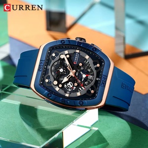 นาฬิกาข้อมือ CURREN 8443 กันน้ำ โครโนกราฟ แสดงวันที่ นาฬิกาผู้ชาย แบรนด์ดัง หรูหรา สายซิลิโคน ของแท้ สปอร์ต นาฬิกาผู้ชาย รุ่นใหม่ - Product Image 3