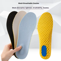 Arc en nid d'abeille respirant EVA absorbant les chocs élastiques prend en charge les semelles de chaussures de sport Inserts de baskets Remplacement écologique