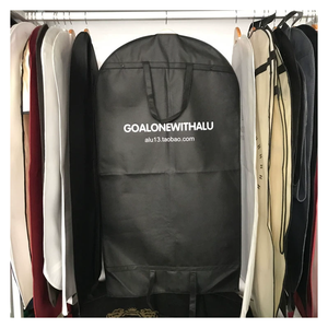 Haute Qualité Non Tissé Pli Vêtement Costume Couverture Sac Non Tissé Costume Sac À Poussière Avec Fermeture Éclair Pour Vêtements - Product Image 4