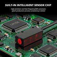 Sensor Optik Difus Harga Pabrik dengan Supresi Latar Belakang, Saklar Fotoelektrik untuk Otomasi