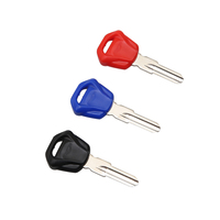 Nouveau blanc moto clés non coupées noir bleu rouge pour Triumph moto pièce de rechange accessoire de remplacement puce montable