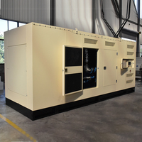 Générateur diesel triphasé 100 kW 120 kVA avec carter silencieux ATS 400 V/480 V Alimentation de secours pour usage commercial et industriel