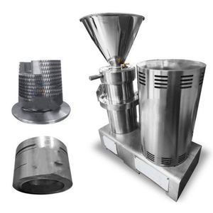 Commercial Colloid Mill Grinder Pistachio Hazelnut Almond Cashew Nut Sesame <b>Paste</b> <b>Grinding</b> Peanut Butter Making Machine - Product Image 2