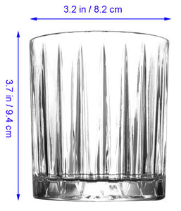 Vasos de Whisky King Crystal Estilo Antiguo, Juego de 4 Vasos de Cristal Premium para Cócteles, <span class=keywords><strong>Bourbon</strong></span>, Whisky y Coñac - Product Image 6