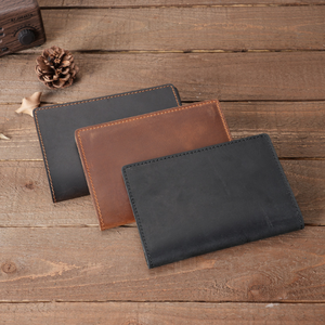 Chất Lượng Cao Du Lịch Thẻ Hộ Chiếu Túi Da Chính Hãng Ngoài Trời Người Giữ Vé Túi Người Đàn Ông Ví - Product Image 6